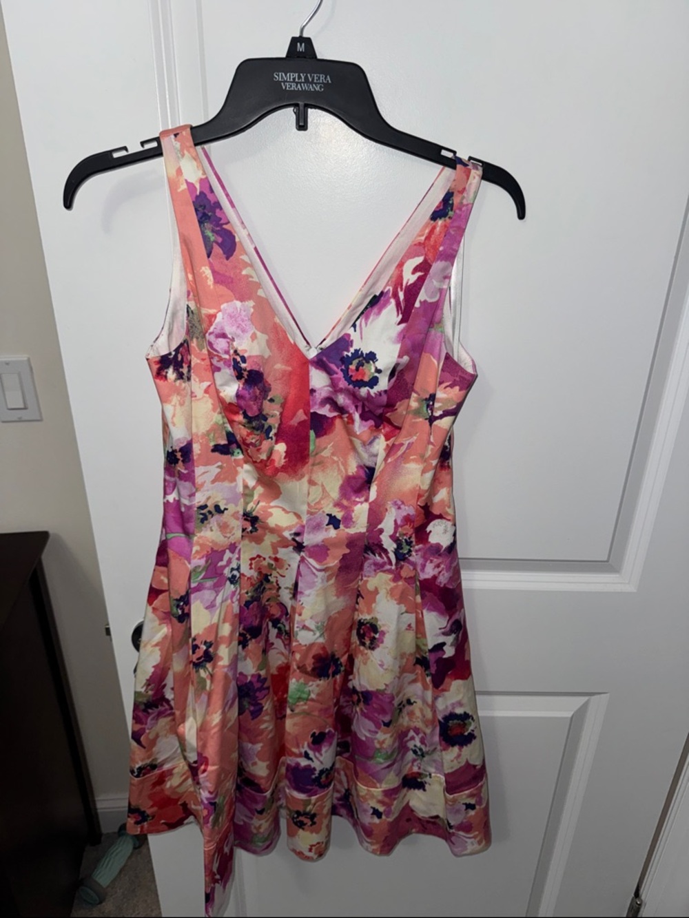 Ralph Lauren Floral Print Dress in Pink and Purple